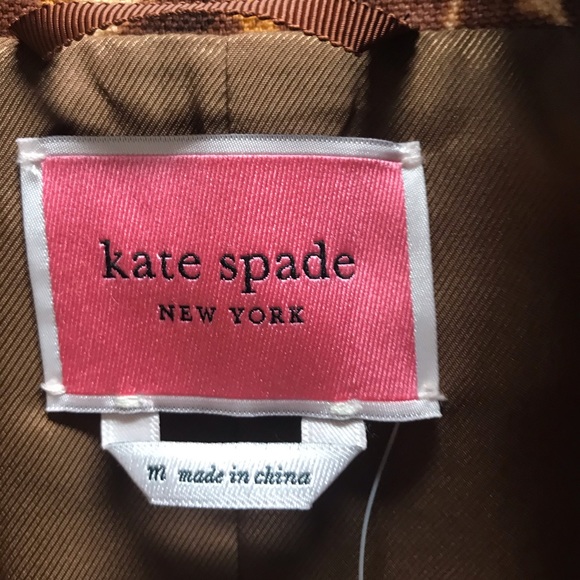 🎉HP!🎉| KATE SPADE | ANIMAL PRINT COAT - Picture 7 of 9